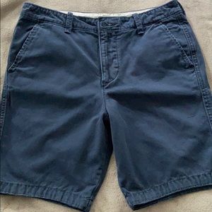 Navy Hollister men shorts